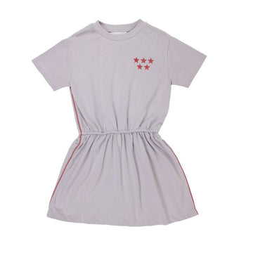 Star Tennis Dress - Cloud Grey