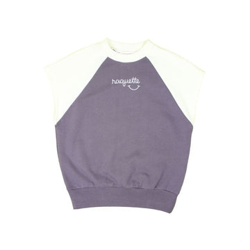 Smiles Vest - Black Plum