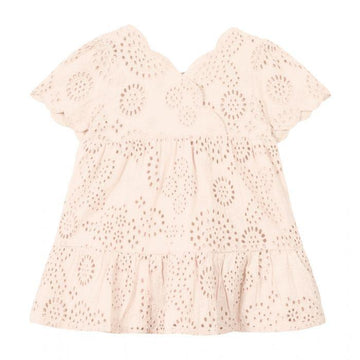 Rose Pale Eyelit Dress