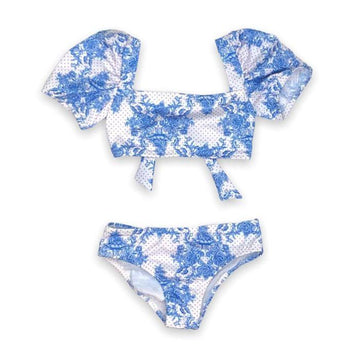Daisy Bikini - Blue Roses