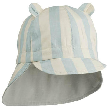 Gorm Reversible Sun Hat - Sea Blue