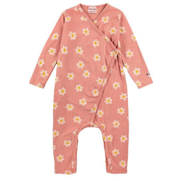 Flower All Over Wrap Overall