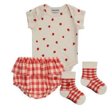 Tomato Ruffle Bloomer
