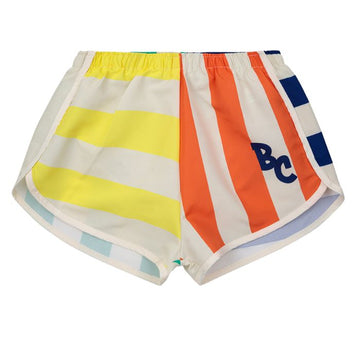 Multi color Stripes Swimsuit