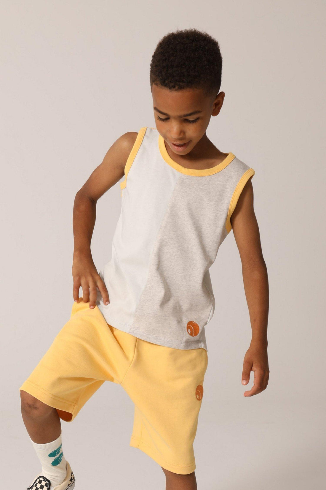 Pastel Tricolor Top