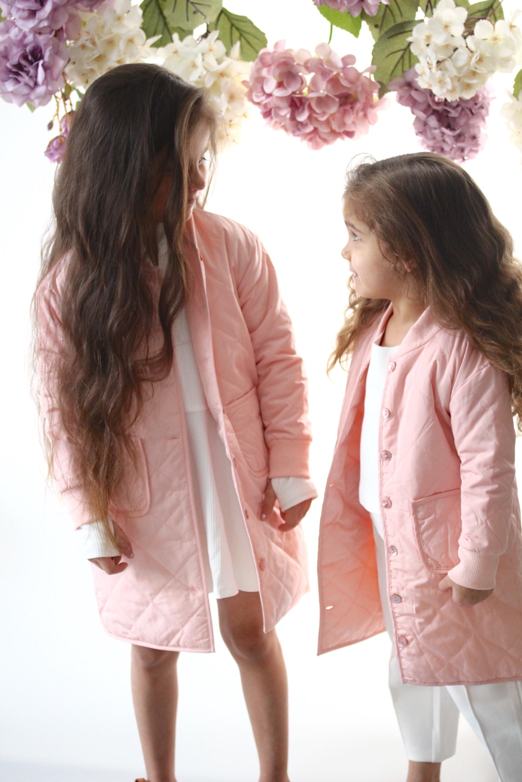 Fiore Coat - Strawberry Cream