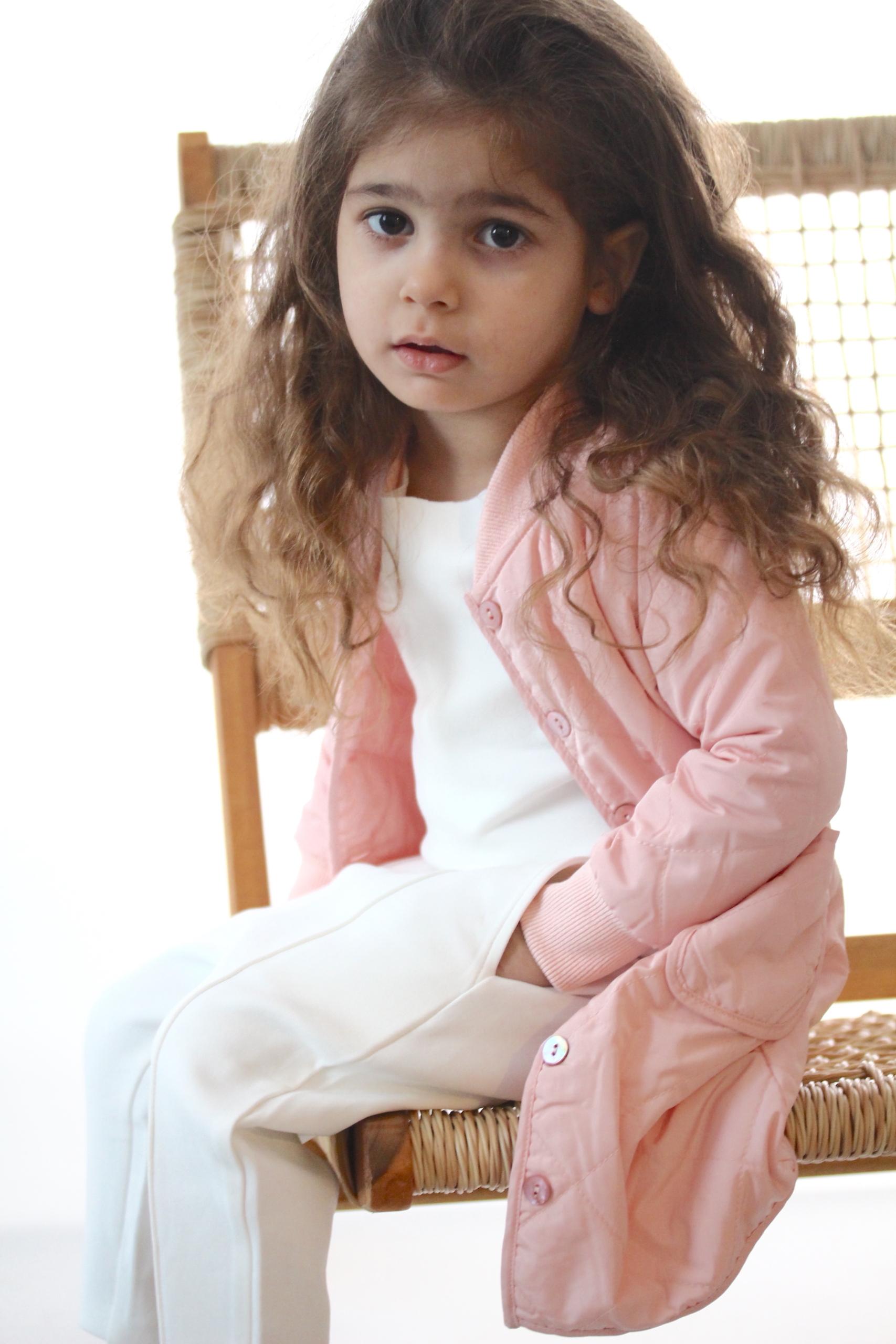 Fiore Coat - Strawberry Cream
