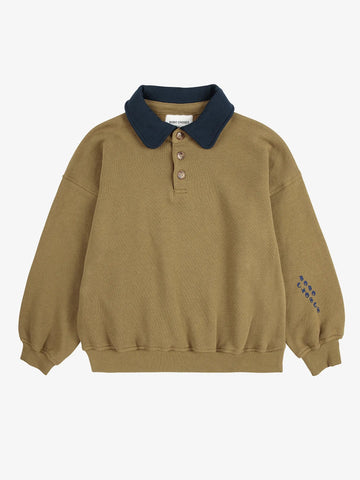 Bobo Choses polo sweatshirt ( KHAKI )