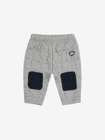 Quilted jogging pants ( heather gray )