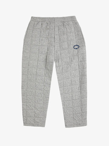 Quilted jogging pants ( Heather Gray )