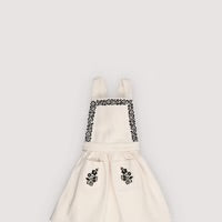 Tamara Pinafore - Moonlight white