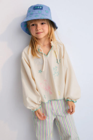 Kostas Blouse-Macadamia