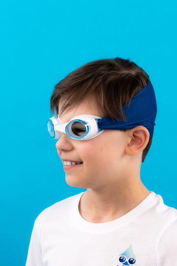 Kids Goggles Blue-Uni Navy Blue ( 2-8 years )