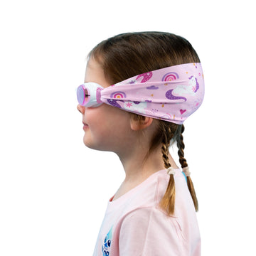 Kids goggles White + Licornes Magiques ( 2-8 ) years