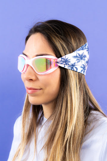 Adult Goggles Pink-Palmier Rose ( 9 years and above )