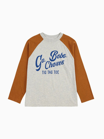 Go Bobo ranglan sleeves T‑shirt