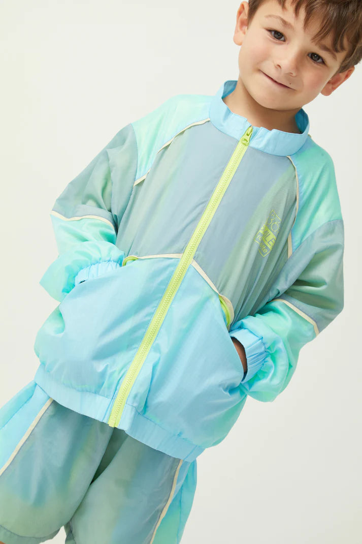 Runner Windbreaker - Mineral Blue