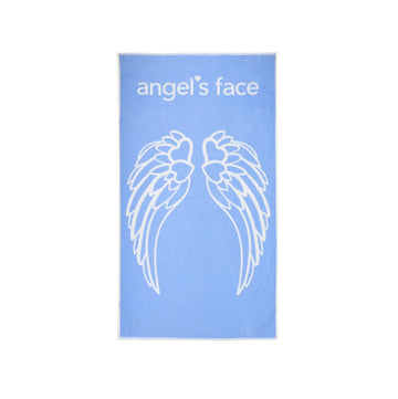 Angel Wing Towel - Blue