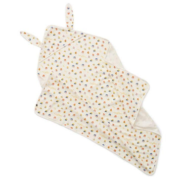 Bunny House Blanket - White