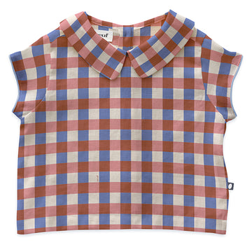 Cap Sleeve Top - Gingham