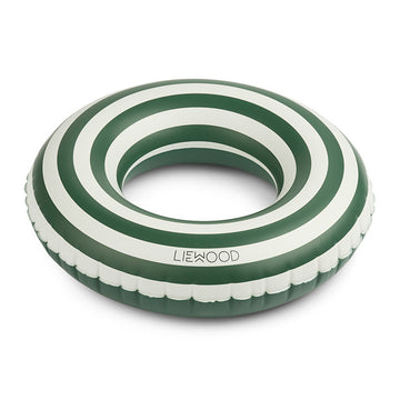 Baloo Swim Ring - Stripes | Garden Green | Creme de la creme