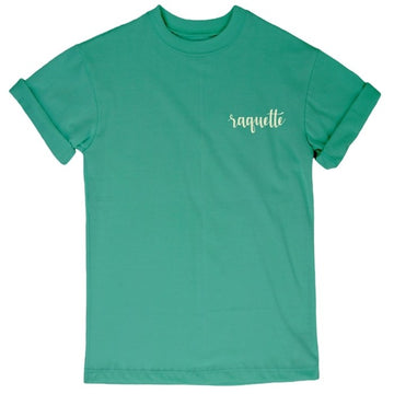 Raquette Long Tee/Dress - Tennis Green