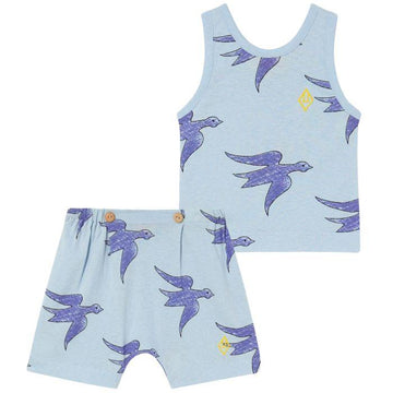 Blue Birds Baby Set