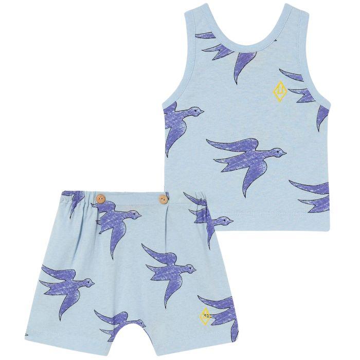 Blue Birds Baby Set