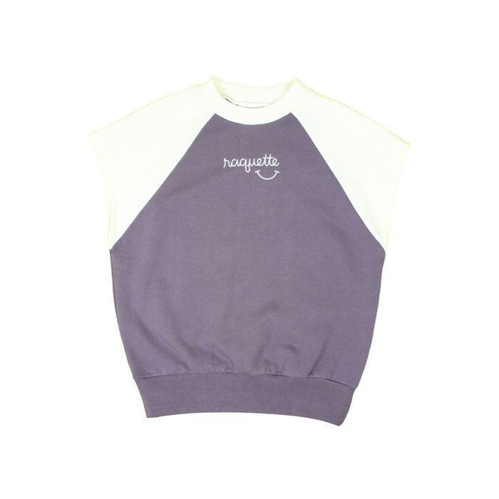 Smiles Vest - Black Plum