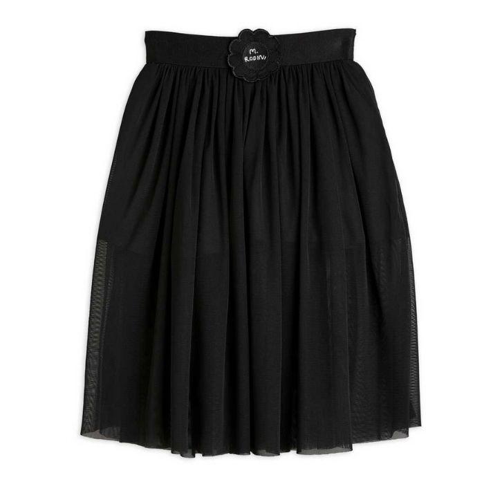 Bat Flower Tulle Skirt