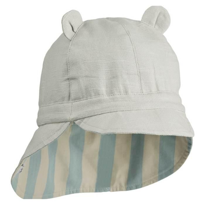 Gorm Reversible Sun Hat - Sea Blue