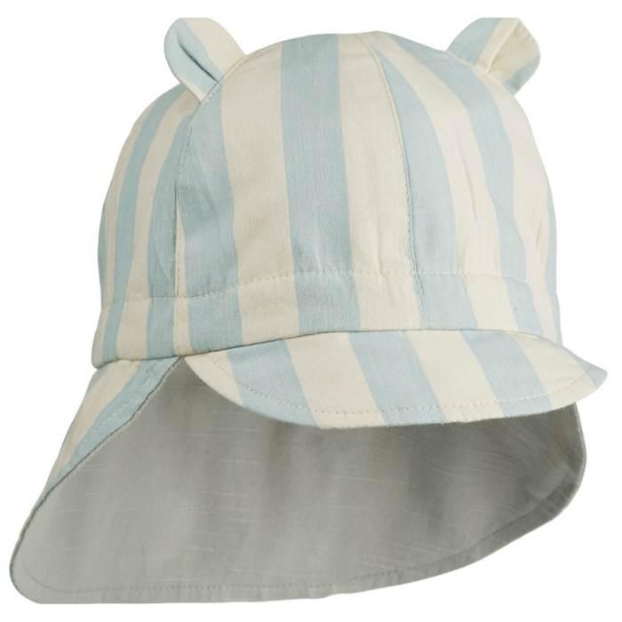 Gorm Reversible Sun Hat - Sea Blue