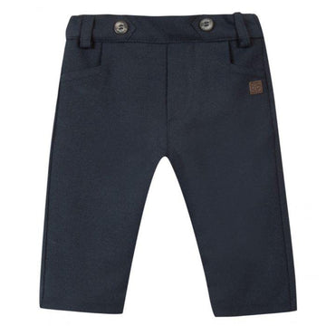 Trousers - Navy flannel