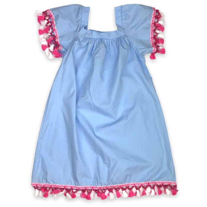 Penelope Dress - Blue