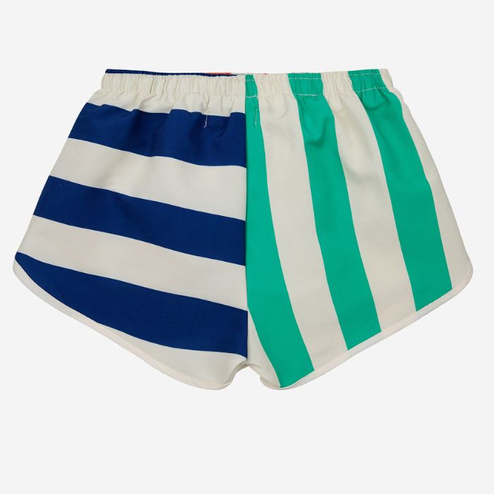 Multi color Stripes Swimsuit