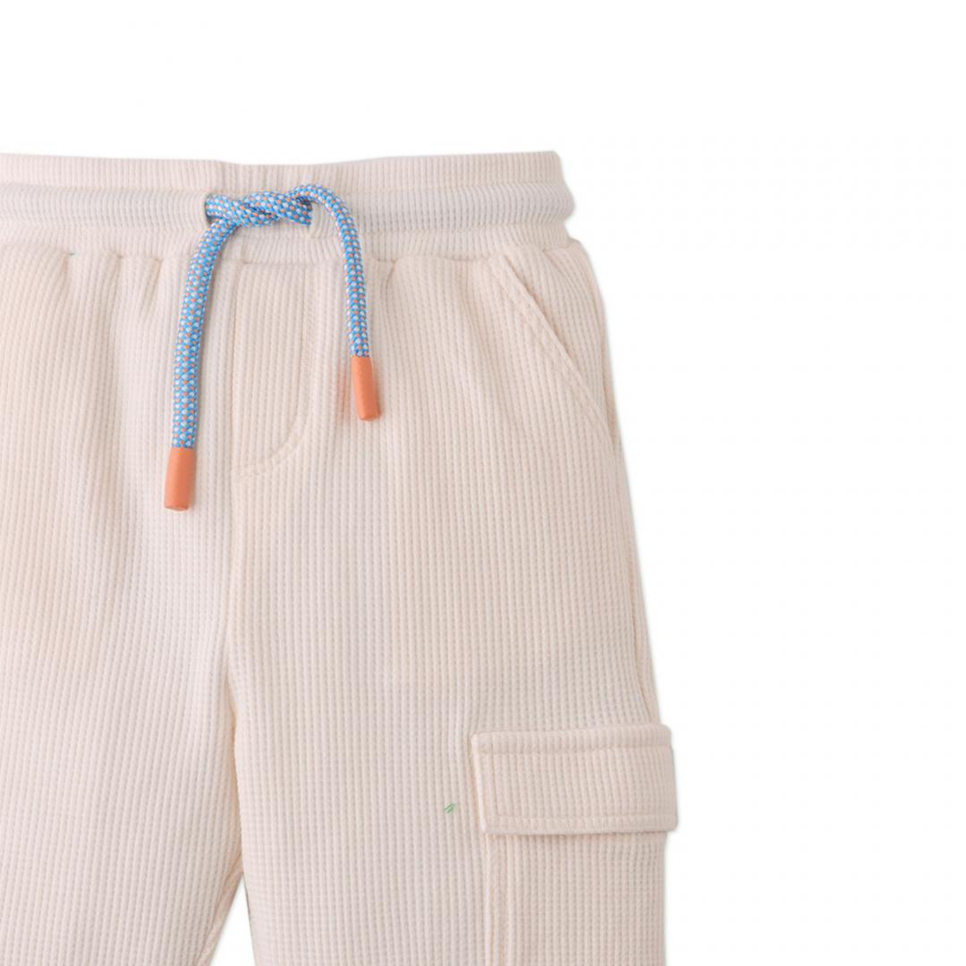 Knit T-shirt and pants Off-White ( Set )