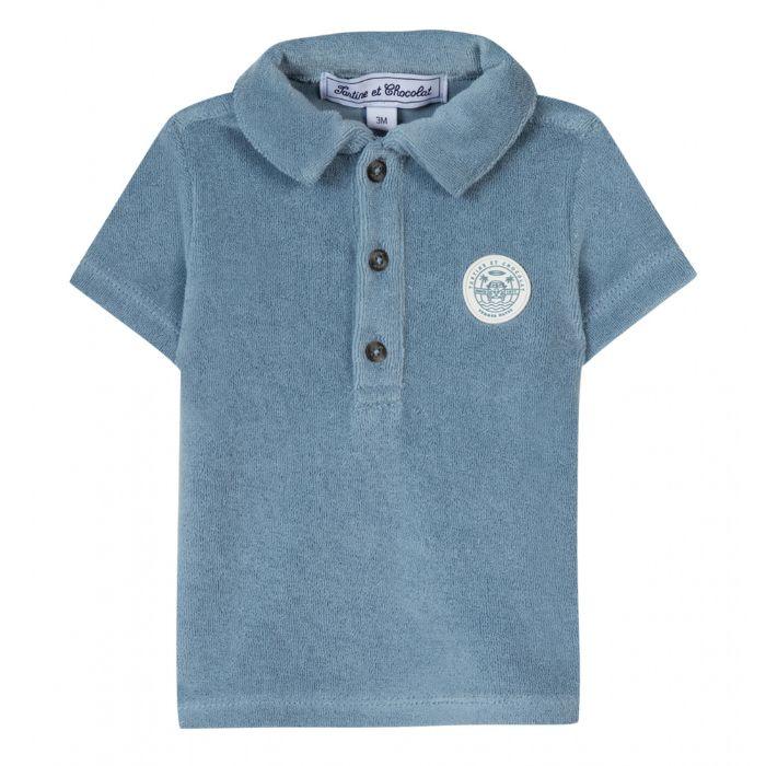 Cobalt Travel Badge Polo