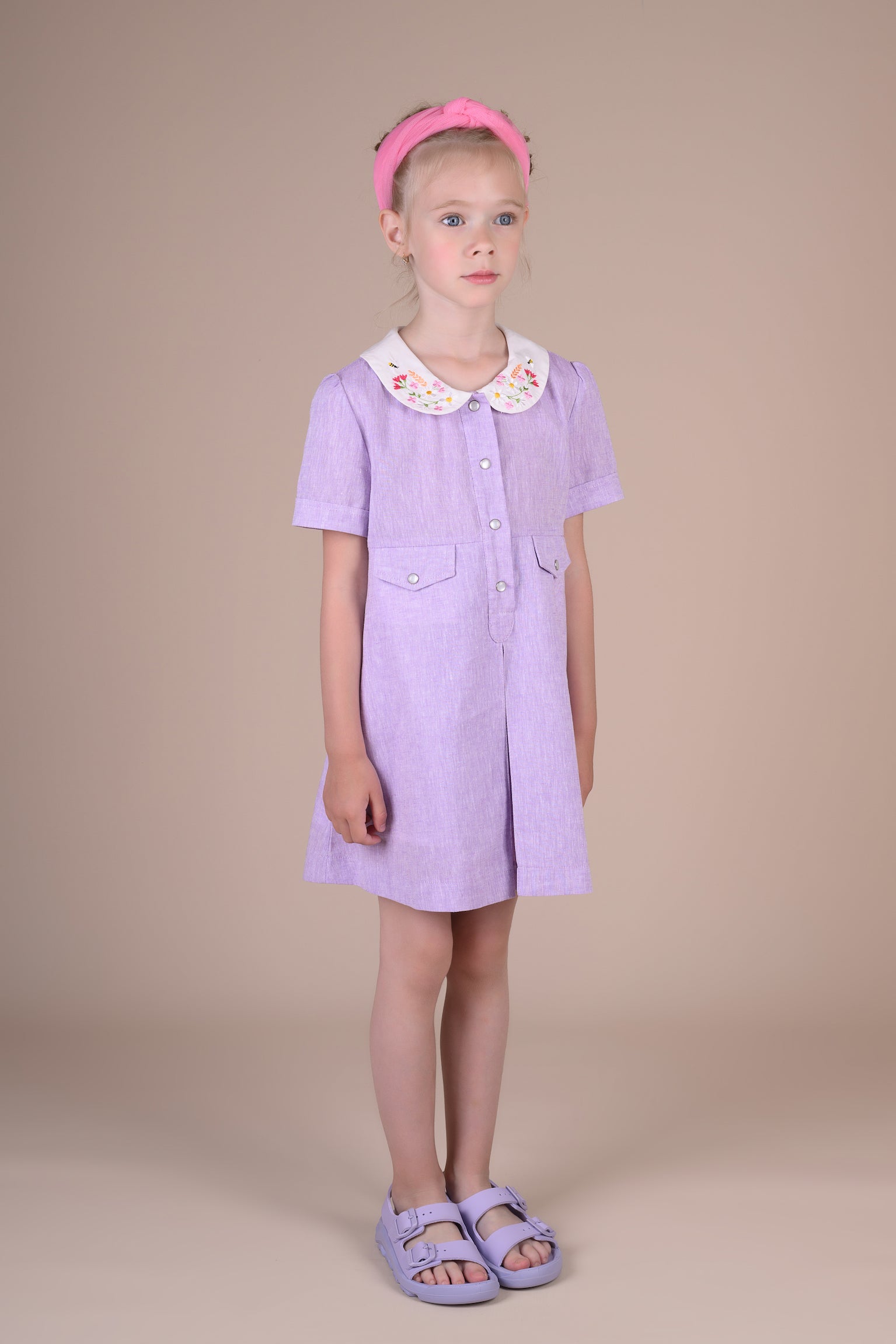 Kristina Dress - Lilac