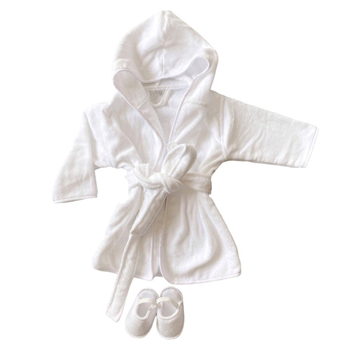 Hotel Bath Robe & Slipper Set
