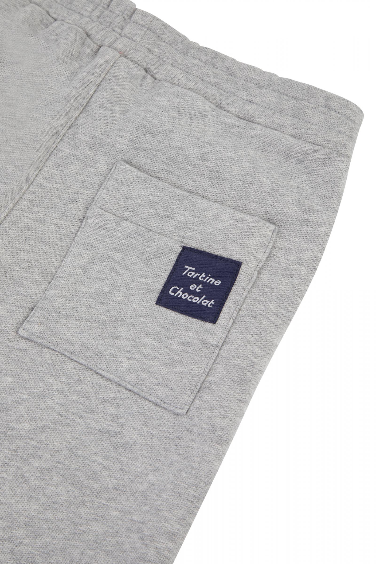 Grey Jogging pants fleece (gray)