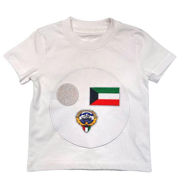 National day white t-shirt (T- shirt only)