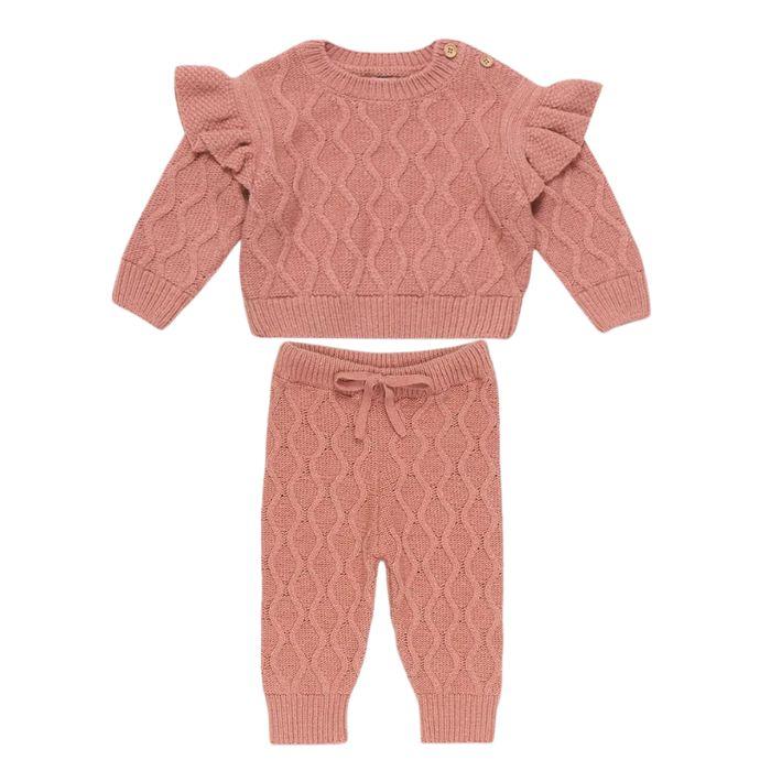 Baby jumber & pants ( pink)