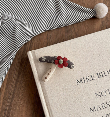 Mushroom Hair Clip