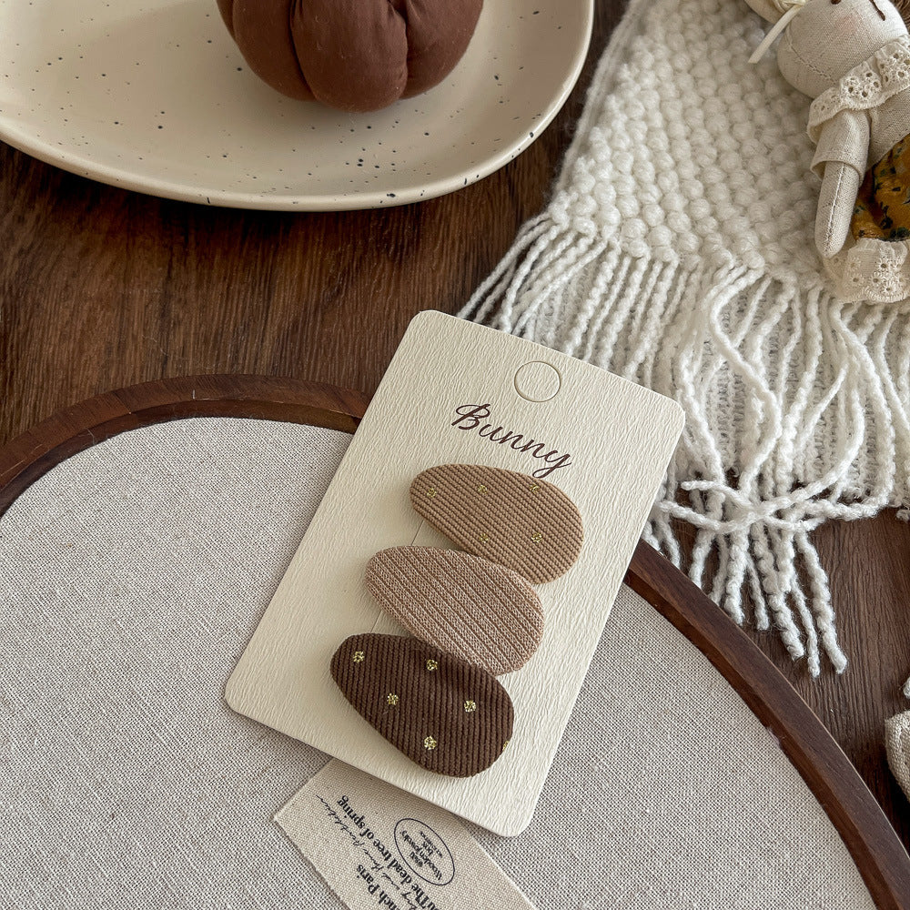 Three set Multicolor  Hair Clips