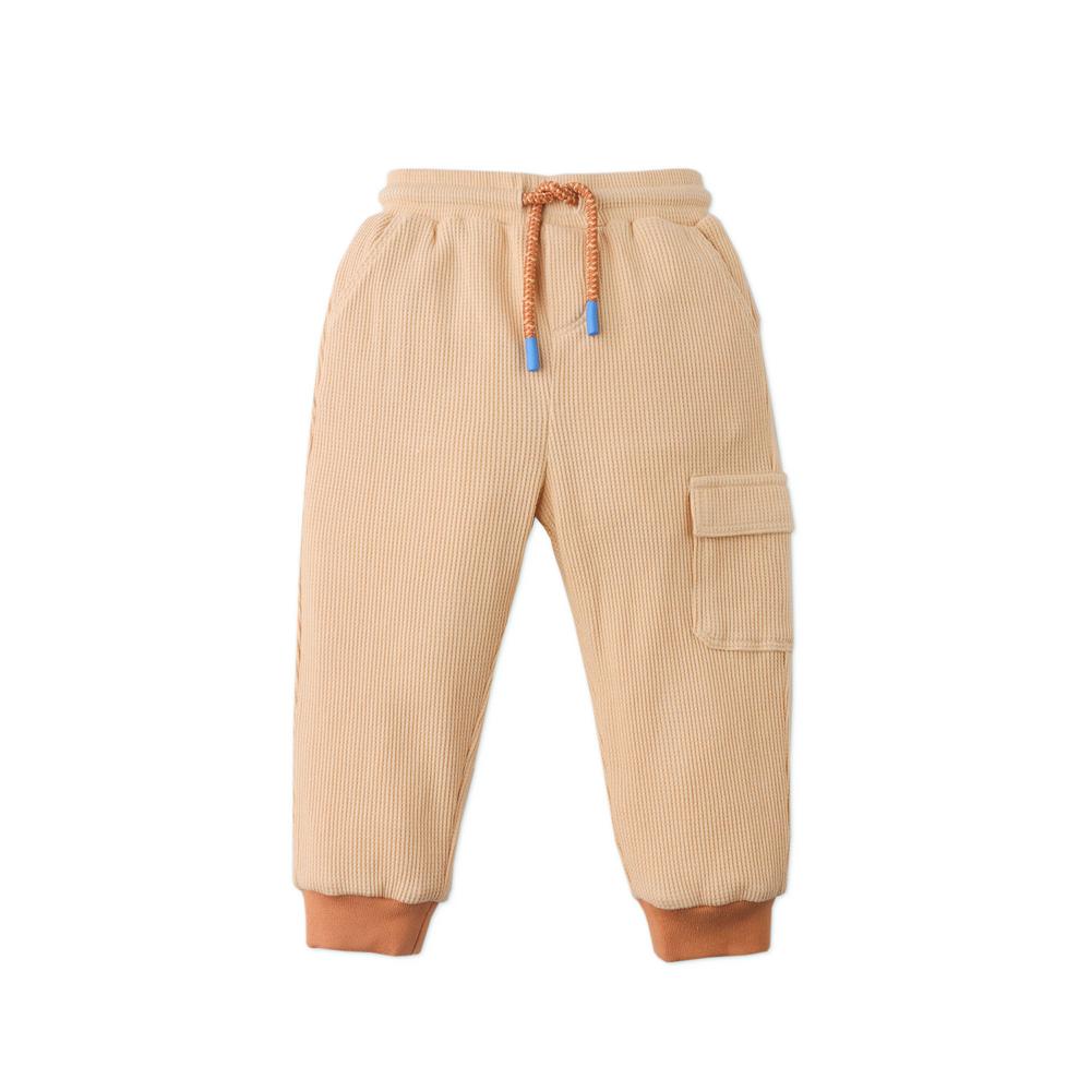 Knits T-Shirt and Pants Cotton Khaki (Set)