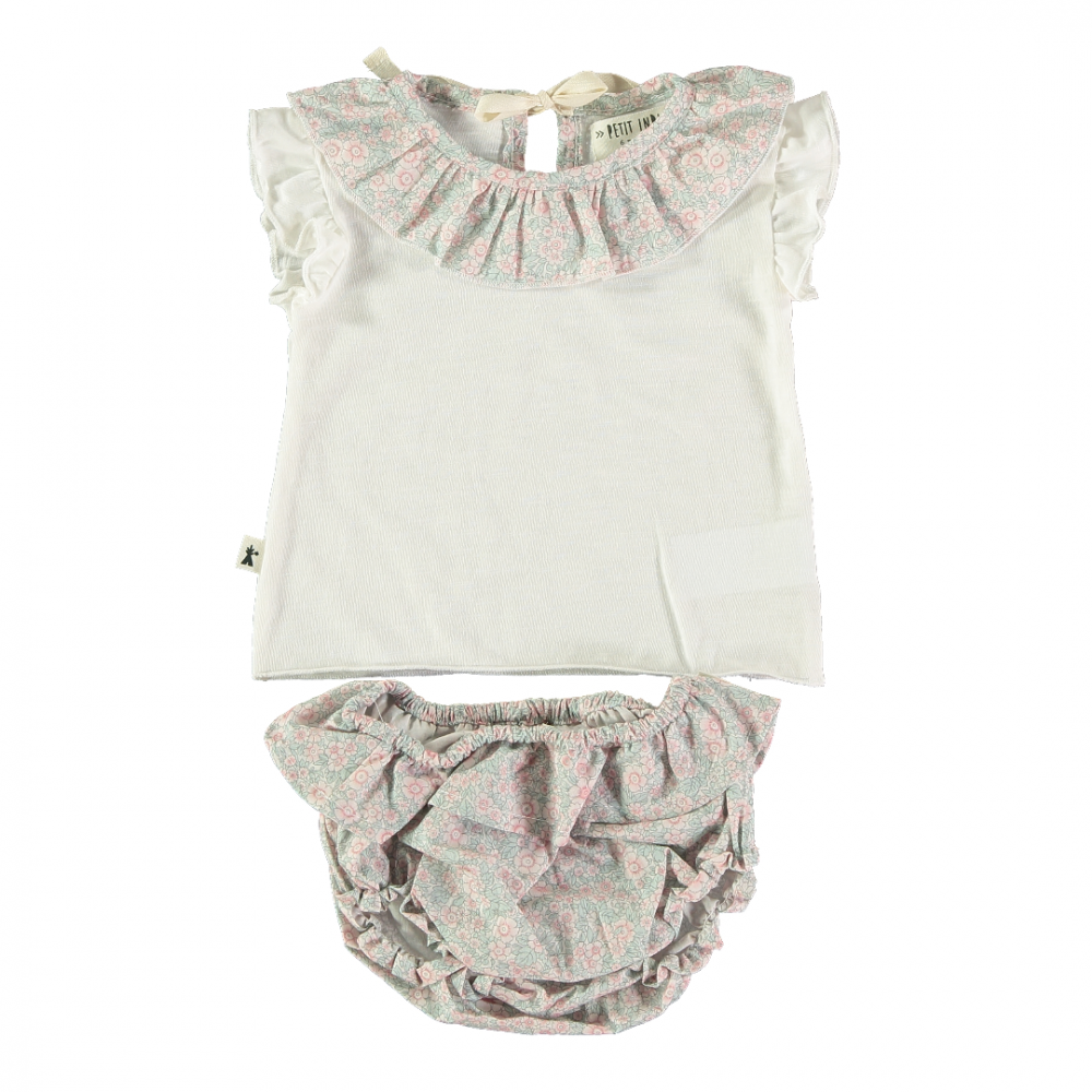 Set Blouse & Cullotte 3105