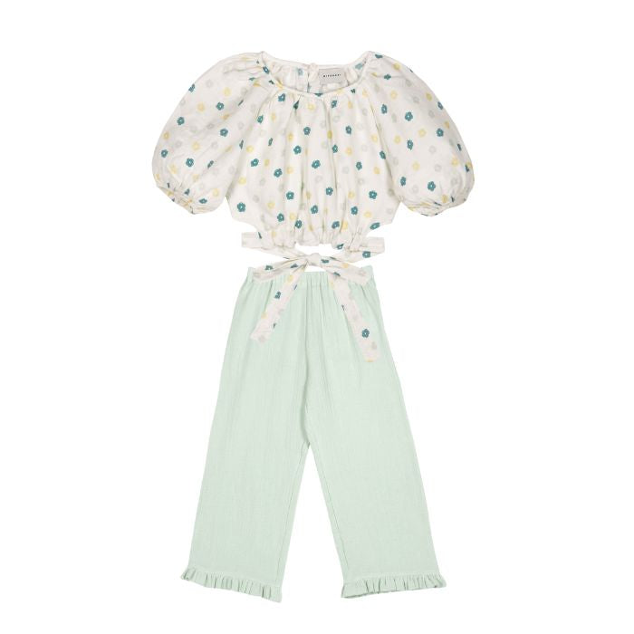 Elise Muslin Ruffle Pants