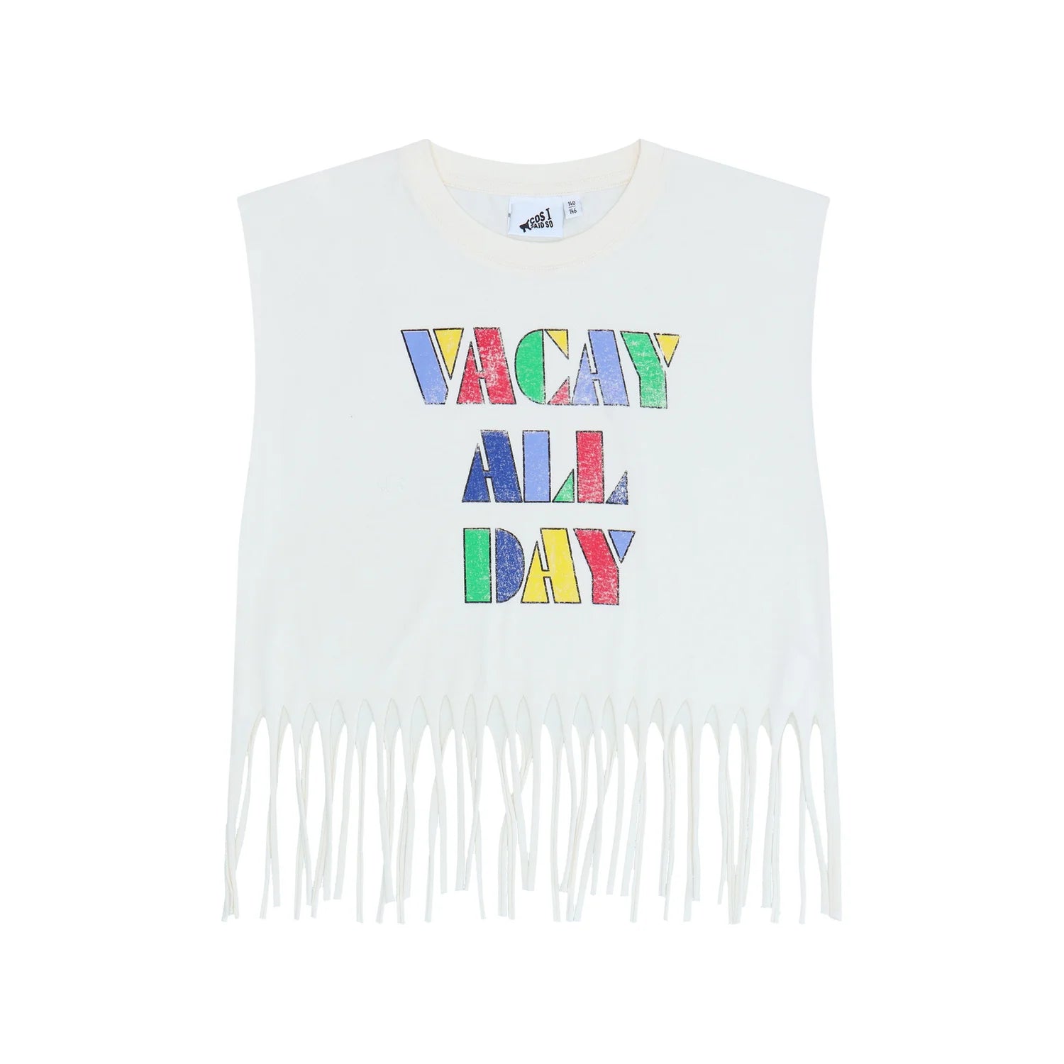Fringe Tshirt Vacay All day