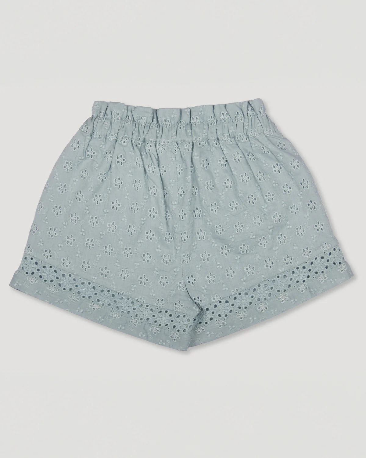 Irish Blouse Garder Flower & Roman Shorts Sea Dreamy (set)