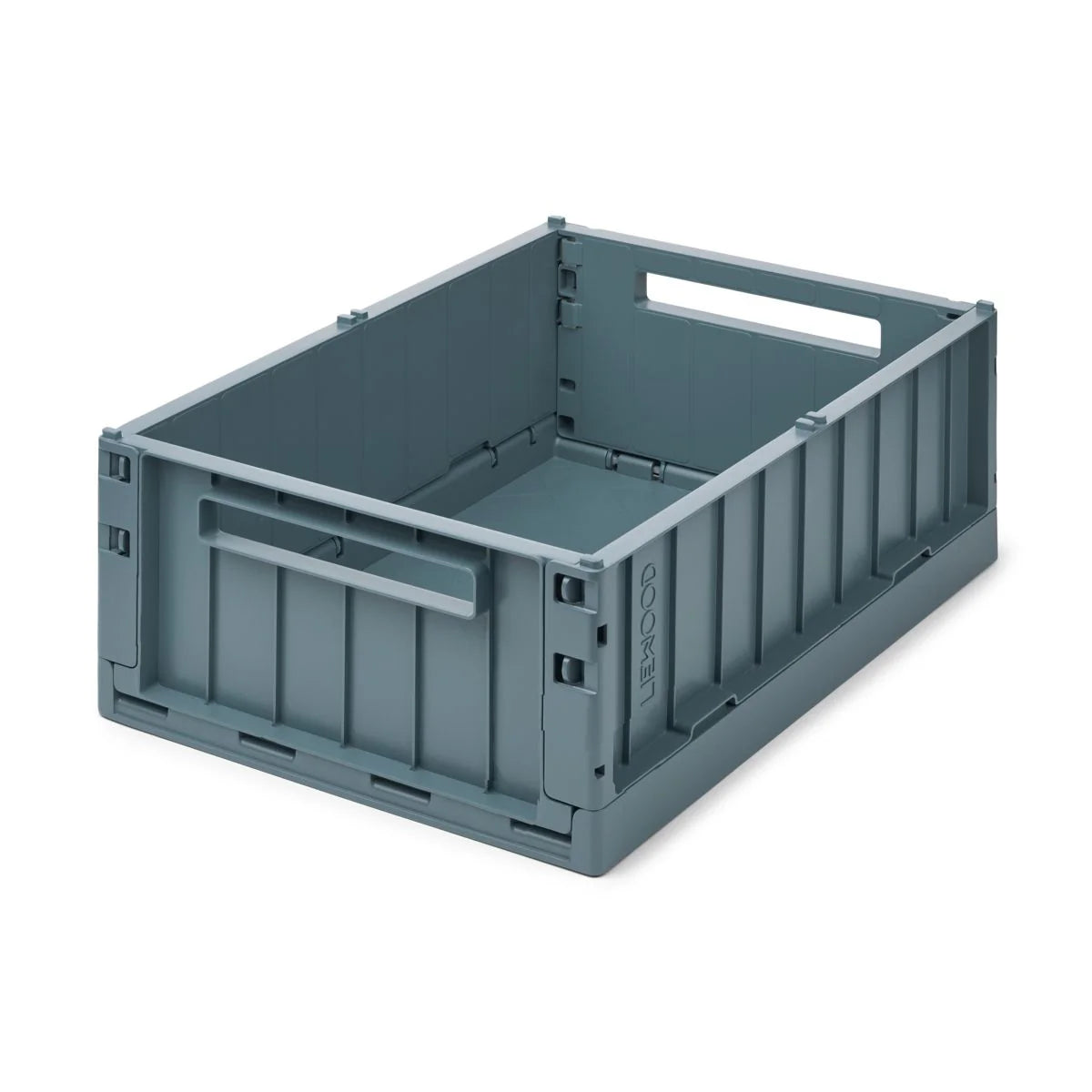 WESTON LARGE STORAGE BOX WHALE BLUE